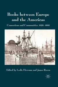 Books between Europe and the Americas_cover