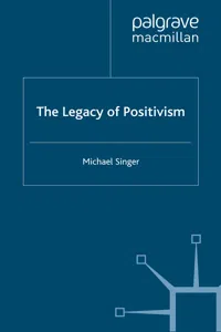 The Legacy of Positivism_cover