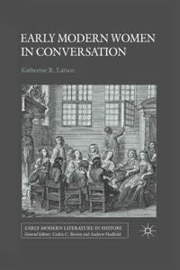 Early Modern Women in Conversation_cover