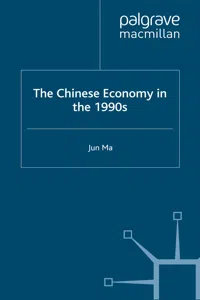 The Chinese Economy in the 1990s_cover