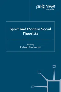 Sport and Modern Social Theorists_cover
