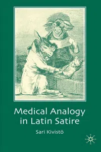 Medical Analogy in Latin Satire_cover