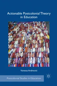 Actionable Postcolonial Theory in Education_cover