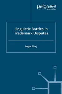 Linguistic Battles in Trademark Disputes_cover