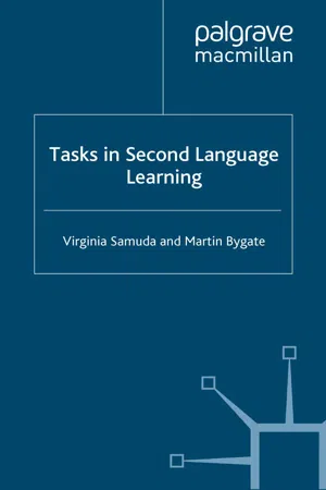 Tasks in Second Language Learning