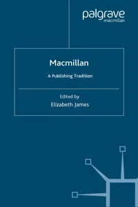 Macmillan: A Publishing Tradition, 1843-1970_cover