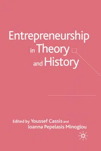 Entrepreneurship in Theory and History_cover