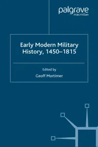 Early Modern Military History, 1450-1815_cover