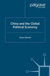 China and the Global Political Economy_cover