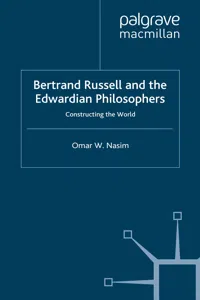 Bertrand Russell and the Edwardian Philosophers_cover