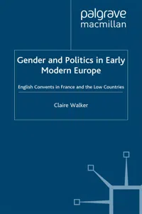 Gender and Politics in Early Modern Europe_cover