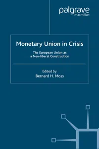 Monetary Union in Crisis_cover