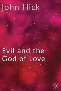 Evil and the God of Love_cover