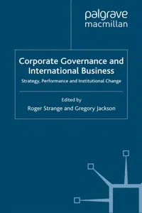 Corporate Governance and International Business_cover