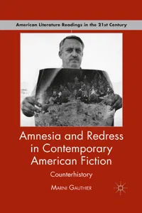 Amnesia and Redress in Contemporary American Fiction_cover