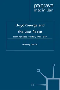 Lloyd George and the Lost Peace_cover