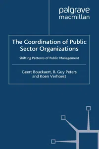 The Coordination of Public Sector Organizations_cover