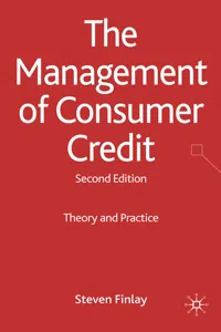 The Management of Consumer Credit_cover