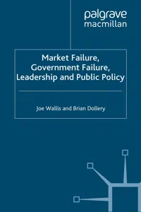 Market Failure, Government Failure, Leadership and Public Policy_cover