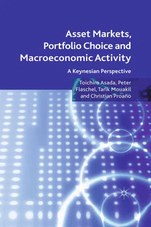 Asset Markets, Portfolio Choice and Macroeconomic Activity