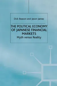 The Political Economy of Japanese Financial Markets_cover