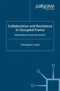 Collaboration and Resistance in Occupied France_cover