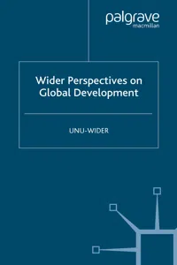 Wider Perspectives on Global Development_cover