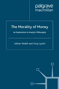 The Morality of Money_cover