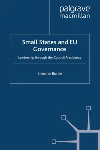 Small States and EU Governance_cover