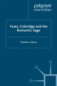 Yeats, Coleridge and the Romantic Sage_cover