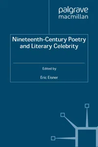 Nineteenth-Century Poetry and Literary Celebrity_cover