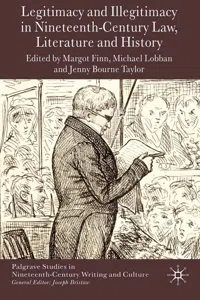 Legitimacy and Illegitimacy in Nineteenth-Century Law, Literature and History_cover