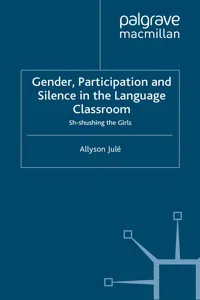 Gender, Participation and Silence in the Language Classroom_cover