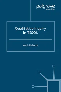 Qualitative Inquiry in TESOL_cover