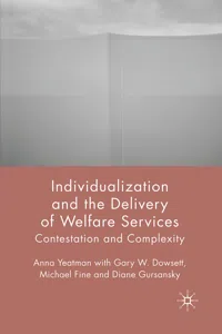 Individualization and the Delivery of Welfare Services_cover