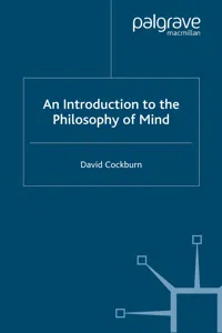 An Introduction to the Philosophy of Mind_cover