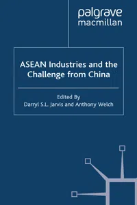 ASEAN Industries and the Challenge from China_cover