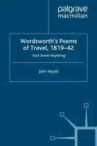 Wordsworth's Poems of Travel 1819-1842_cover