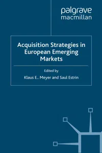 Acquisition Strategies in European Emerging Markets_cover