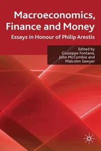 Macroeconomics, Finance and Money_cover