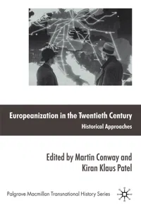 Europeanization in the Twentieth Century_cover