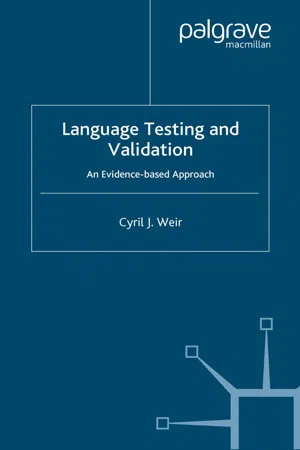 Language Testing and Validation