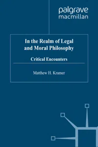 In the Realm of Legal and Moral Philosophy_cover