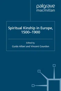 Spiritual Kinship in Europe, 1500-1900_cover