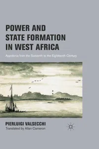 Power and State Formation in West Africa_cover