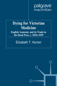 Dying for Victorian Medicine_cover