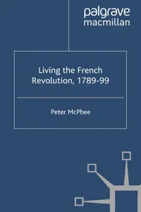 Living the French Revolution, 1789-1799_cover