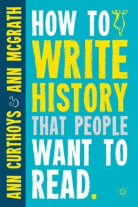 How to Write History that People Want to Read_cover