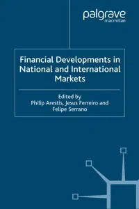 Financial Developments in National and International Markets_cover