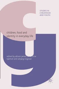 Children, Food and Identity in Everyday Life_cover